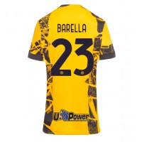 Inter Milan Nicolo Barella #23 Tredjedrakt Dame 2024-25 Kortermet